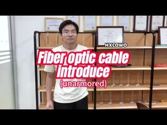 Cables de fibra óptica para comunicaciones de telecomunicaciones 2-288 núcleos para exteriores sin metal G652D GYFTY