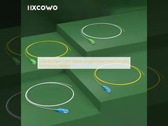 La longitud colorida de la coleta de la fibra óptica modificó longitudes para requisitos particulares el 1m/2m/3m SM milímetro