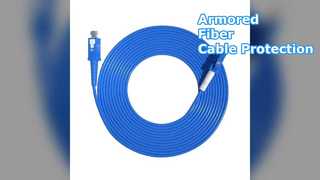 Cable de fibra blindado HXCOWO SC LC 3,0 mm