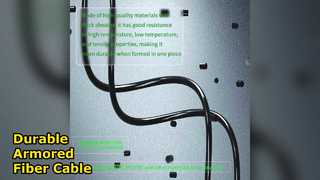 Comunicación duradera del cable de fibra óptica GYTA personalizado