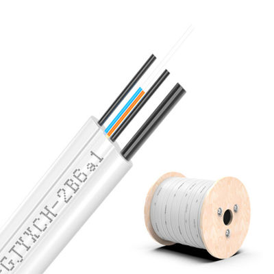 comprar Cable de descenso de la fibra óptica de los corazones HXCOWO GJYXFCH GJYXCH FTTH de la cuenta 1/2/4 para al aire libre Fabricación en línea