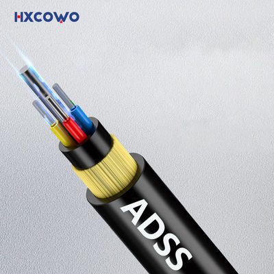 comprar Cable de fibra óptica de modo único personalizado 6/12/24/48/96Core ADSS cable Fabricación en línea