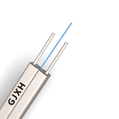 comprar HXCOWO GJXFH GJXH SM Drop Fiber Cable With Steel Wire Or FRP FTTH Cable fabricación en línea