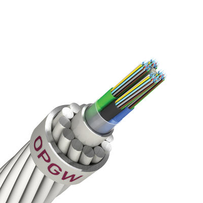 comprar OPGW Overhead Ground Wire G652D G657A1 G657A2 Photoelectric Composite Cable fabricación en línea