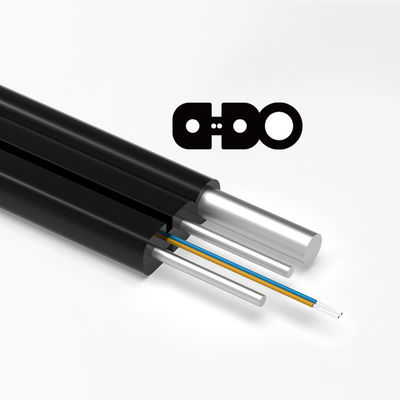 comprar HXCOWO GJYXCH 1Km 1 2 4 6 8 12 Core G657A1 G657A2 Optical Fiber Indoor Outdoor Drop Cable fabricación en línea