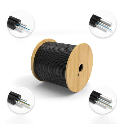 comprar Cable de descenso durable de la fibra óptica de la base el 1KM los 2KM de la base 2 de la base GJYXCH GJYXFCH 4 de la chaqueta 4 para FTTH Fabricación en línea