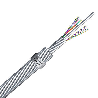 comprar 12 cable de fribra óptica acorazado aéreo de la base OPGW OPPC G652D G655 los 5km los 3km los 2km Fabricación en línea