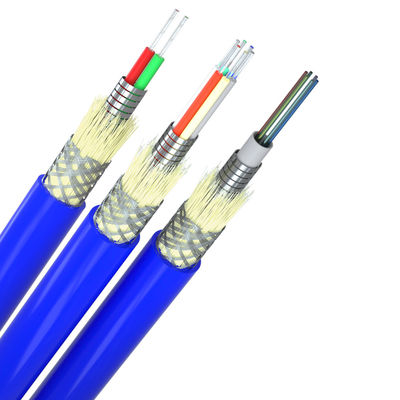 comprar OM1 OM2 OM3 Multimode Armored Fiber Optic Cable Dustproof Function fabricación en línea