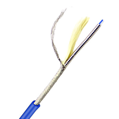 comprar GJFJKV SM / MM Armored Optical Fiber PVC Jacket Fibre Optic Cable Armoured fabricación en línea