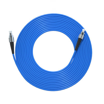 comprar 3M FC ST Simplex Single Mode Armored Fiber Optic Cable with Customized Lengths and 2 fabricación en línea