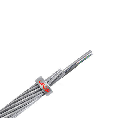 comprar 40- 70C HXCOWO alambre de tierra anti iluminación OPGW cable de fibra óptica 2-288 núcleos Fabricación en línea