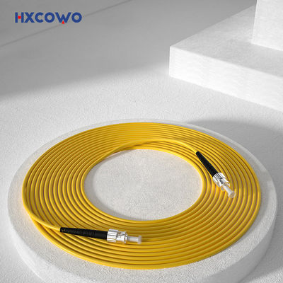 comprar G652D Single Mode Armored Fiber Optic Cable Patch for 850nm/1310nm/1550nm by HXCOWO fabricación en línea