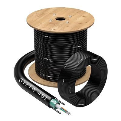 comprar Outdoor Drop Armoured Fiber Optical Cable HXCOWO FTTX Solution GYXTW 4 6 8 12 Cores fabricación en línea