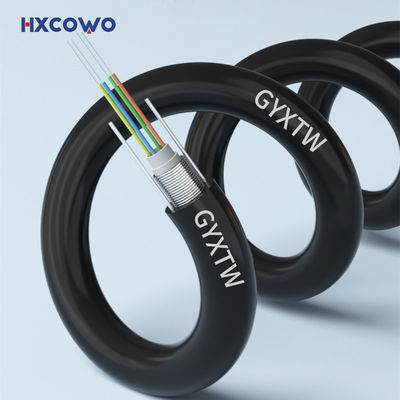 comprar Cable de fibra óptica GYXTW G657A G652D Modo único al aire libre acorazado OS2 4 6 12 24 bases Fabricación en línea