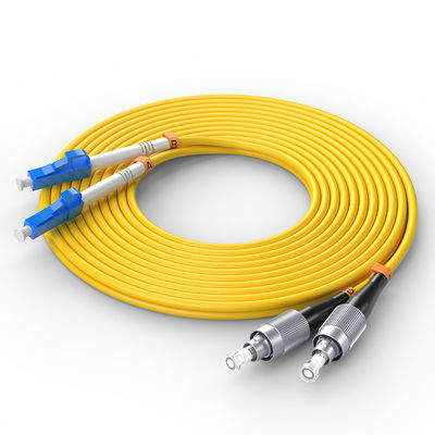 comprar FTTX HXCOWO LC FC Duplex OM3 OM4 Jumper 50/125um Multimode Fiber Optic Cable Patch fabricación en línea