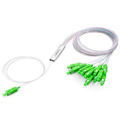 comprar 1x4 1x8 1x16 1x32 Fiber PLC Splitter For FTTH Singlemode Optical Cable 2.0mm SC APC fabricación en línea