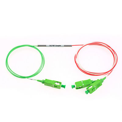 comprar FTTH FTTX HX 1x2 PLC Splitter LC SC ST FC 1260nm-1650nm Fiber Optic Cable Splitter fabricación en línea