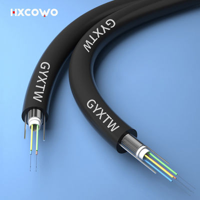 comprar GYXTW Armoured Fiber Optic Cable HXCOWO Singlemode Self Supporting fabricación en línea