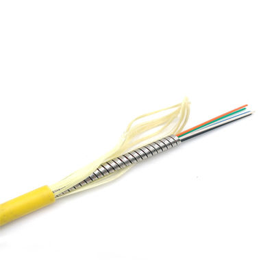comprar cable acorazado de la fibra del roedor anti del PVC de 6C G657A2 LSZH PE con 6 conductores Fabricación en línea