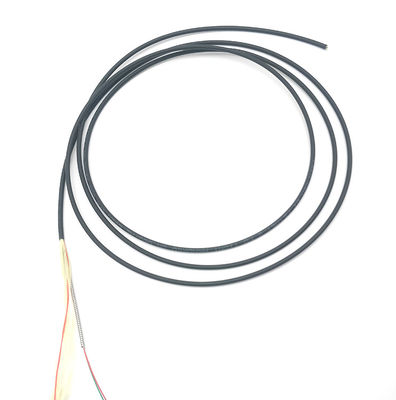 comprar SM G657A2 Indoor Armored Fiber Optic Cable Tight Duplex LSZH Black Anti Rodent fabricación en línea