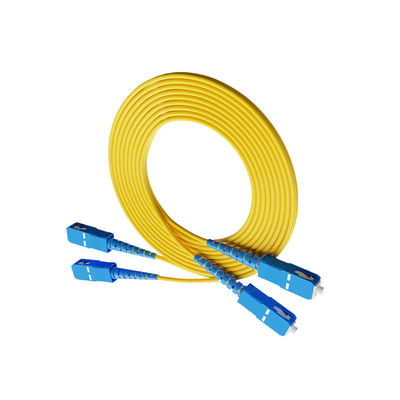 comprar HXCOWO SC UPC Multimode 3.0mm Duplex Fiber Optic Cable Patch in Ordinary Armored Types fabricación en línea