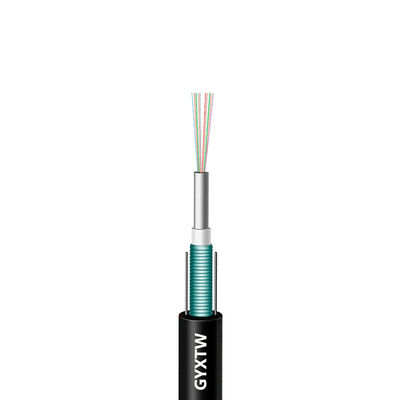 comprar HXCOWO GYXTW 4 6 8 núcleos Cable de fibra óptica blindado de conducto exterior unimodal para transferencia de datos Fabricación en línea