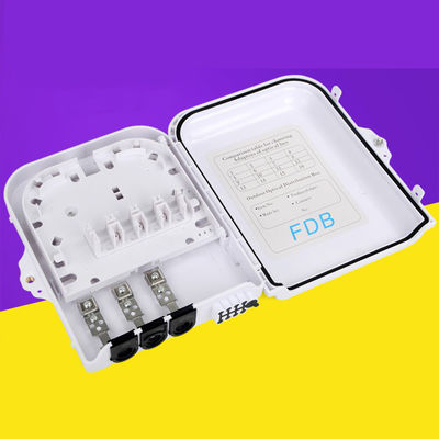 comprar PC/ABS 8 Core Optical Fiber Terminal Box Wall Mounted Outdoor Fiber Termination Box fabricación en línea