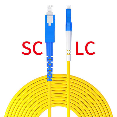 comprar Customized PVC/LSZH Fiber Optic Cable Patch with SC/FC/LC/ST Connector Type by HXCOWO fabricación en línea