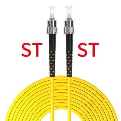comprar Cordón de conexión de fibra óptica 3M ST-ST Simplex LSZH 2,0 MM monomodo G657A1 HXCOWO FTTH Fabricación en línea