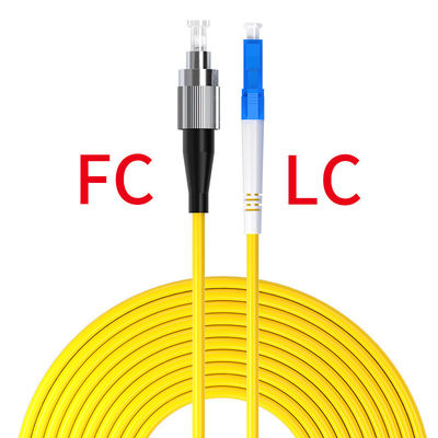 comprar HXCOWO FC-LC/UPC Fiber Optic Cable Patch in Customized Colors with High Durability fabricación en línea