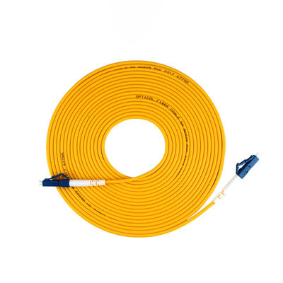 comprar Indoor SM G652D G657A1 G657A2 Simplex 3.0mm LC UPC Fiber Optic Cable Patch for FTTxFTTB fabricación en línea