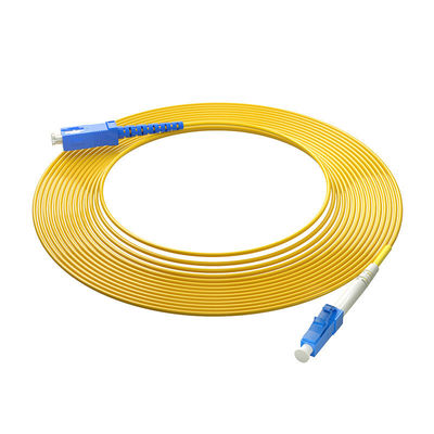 comprar HXCOWO Supply Fiber Optic Patch Cord SC/UPC-LC/UPC SM SX 3.0mm LSZH for Your Requirement fabricación en línea