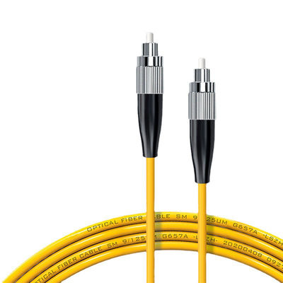 comprar HXCOWO FC-FC Singlemode 3.0mm LSZH Fiber Optic Cable Patch with 2 and Wide Application fabricación en línea