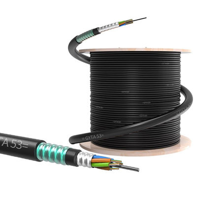 comprar Cables de aire libre blindados de tubo suelto y enlazados G652D G657A1 G657A2 Fabricación en línea