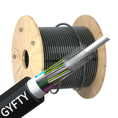 comprar Cables de fibra óptica para comunicaciones de telecomunicaciones 2-288 núcleos para exteriores sin metal G652D GYFTY Fabricación en línea