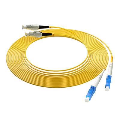 comprar SC LC FC ST Multimodo OM1 62.5/125um PVC LSZH chaqueta blindada con cordón de parche de fibra óptica fabricación en línea