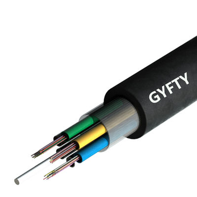 comprar Outdoor Fiber Cable GYFTY 2 4 6 8 144 Core Per Meter Laser Drop FTTH Outdoor Cable fabricación en línea