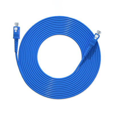 comprar HXCOWO Single Mode Simplex SC UPC Fiber Jumper Spiral Armored Fiber Optic Cable Patch fabricación en línea