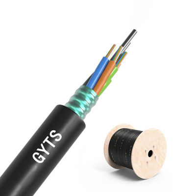 comprar Custom Outdoor Armored Fiber Optic Cable 2 4 6 8 24 32 48 84 96 144 288 Cores fabricación en línea