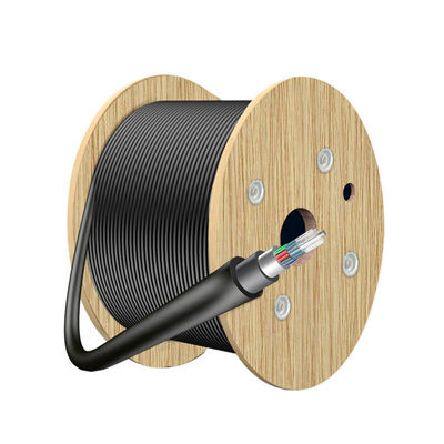 comprar SM/MM/OM3 Cable de fibra óptica de enterramiento directo de doble envoltura Cable enterrado directo Fabricación en línea