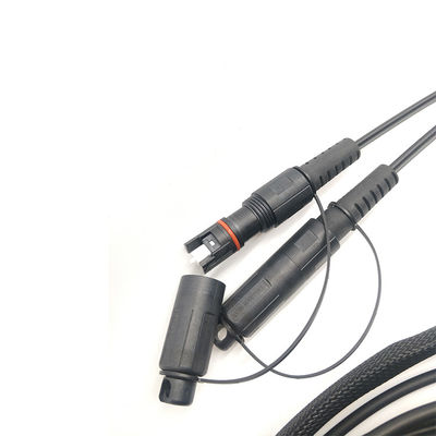 comprar Cordón de remiendo acorazado de la fibra del SC APC SM del tubo IP67 para el cable de FTTA FTTH BBU RRU Fabricación en línea