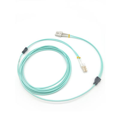 comprar LSZH 3.0mm Duplex 5M Stainless Steel Armored ZIP Fiber Patch Cord For Data Centers fabricación en línea