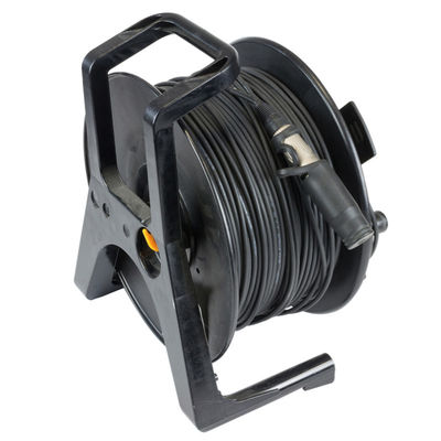 comprar Black Tactical Fiber Optic Cable Assembly CE ROHS ISO Military Tactical Cable fabricación en línea