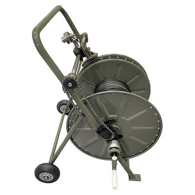 comprar LSZH Tactical Fiber Optic Cable Reel ROHS ISO Conectividad FTTx mejorada Fabricación en línea