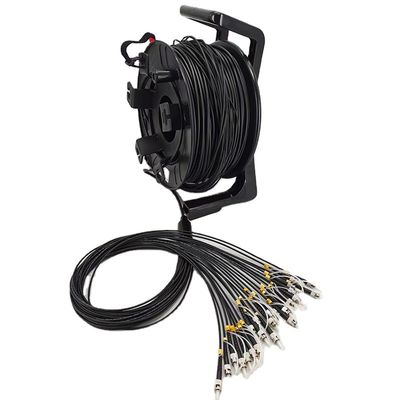 comprar Soluciones FTTx Cables tácticos de fibra óptica Fibra táctica multimodo con chaqueta LSZH de PVC TPU Fabricación en línea