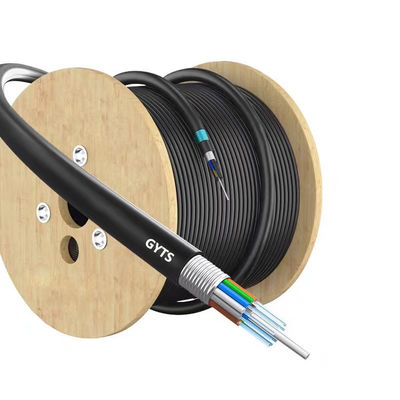 comprar Underground Armored Fiber Optic Cable with ITU G652D/G657A/OM1-OM4 Fibers Compliant with YD/T901-2009 & IEC 60794-1 Standards fabricación en línea