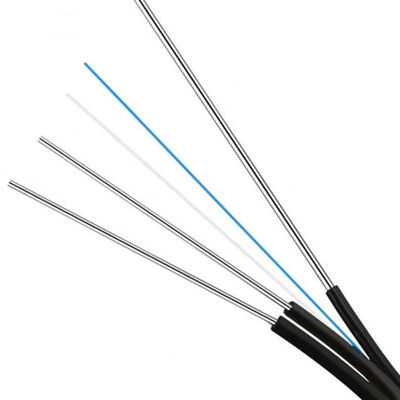12 Core SM G655 Fiber Optic Cable GJYXCH Drop LSZH Telecom Comunication PE Jacket PVC