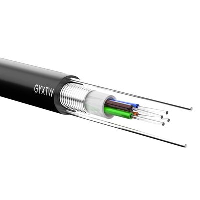 12 Cables blindados de fibra óptica para exteriores G652D/G657A1/G657A2 para tuberías enterradas