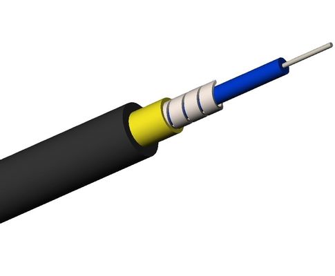 Radius de flexión 10D Envase exterior de PVC Flexible de acero inoxidable Cables blindados de fibra óptica para las necesidades de los proveedores de fabricación