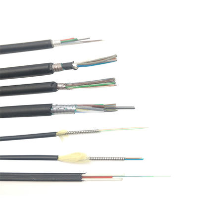 Cable de Fibra Óptica Blindado para Exteriores de Longitud Personalizada con Cinta de Acero Blindada y Cuerda de Relleno Número 5 0 Ideal para Instalaciones de Redes Exteriores